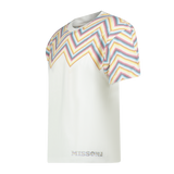 Missoni Zig Zag Logo T-Shirt White - Boinclo ltd - Outlet Sale Under Retail