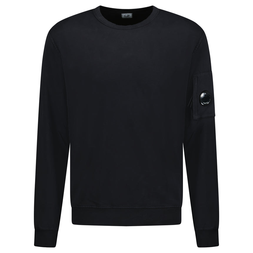 Lens Light Fleece Sweatshirt Black