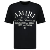 Amiri Arts District Logo T - Shirt Black & White - Boinclo ltd - Outlet Sale Under Retail