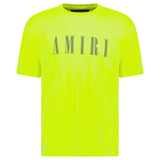 Amiri Core Logo T - shirt Lime & Grey - Boinclo ltd - Outlet Sale Under Retail