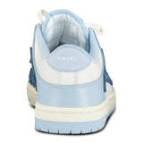 Amiri Skeleton Low Top Trainers Baby Blue & White - Boinclo ltd - Outlet Sale Under Retail