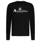 Aquascutum Classic Logo Sweatshirt Black - Boinclo ltd - Outlet Sale Under Retail