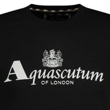 Aquascutum Classic Logo Sweatshirt Black - Boinclo ltd - Outlet Sale Under Retail