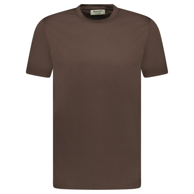 Bespoke Stylings Mercerized Cotton T-Shirt Brown - Boinclo - Outlet Sale Under Retail