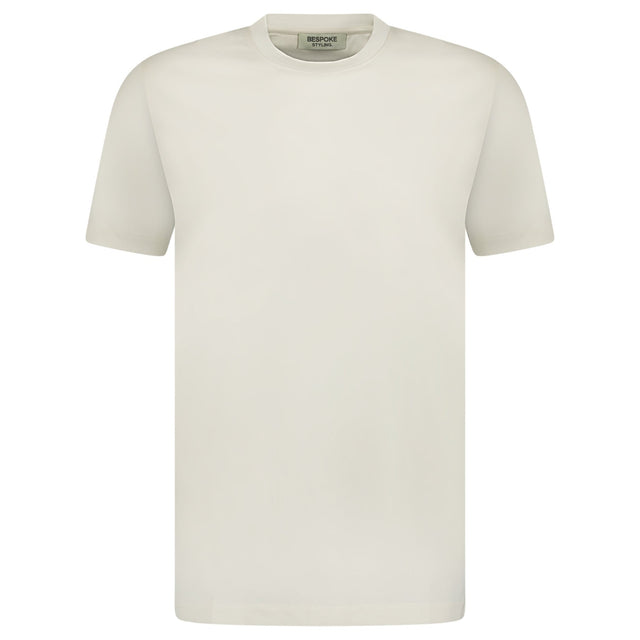 Bespoke Stylings Mercerized Cotton T-Shirt Off - White - Boinclo - Outlet Sale Under Retail