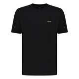 BOSS Active Gold Logo - Print T - Shirt Black - Boinclo ltd - Outlet Sale Under Retail