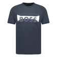 BOSS Artwork Logo T - Shirt Navy - Boinclo ltd - Outlet Sale Under Retail