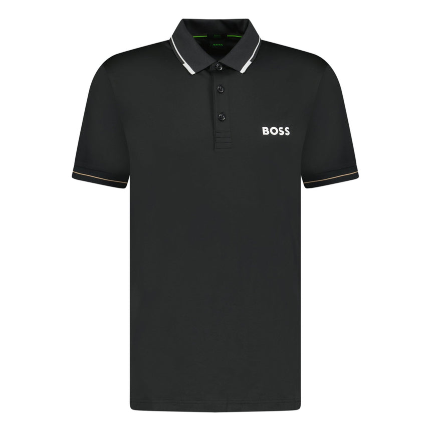 BOSS Paul Pro Polo T - Shirt Black - Boinclo ltd - Outlet Sale Under Retail