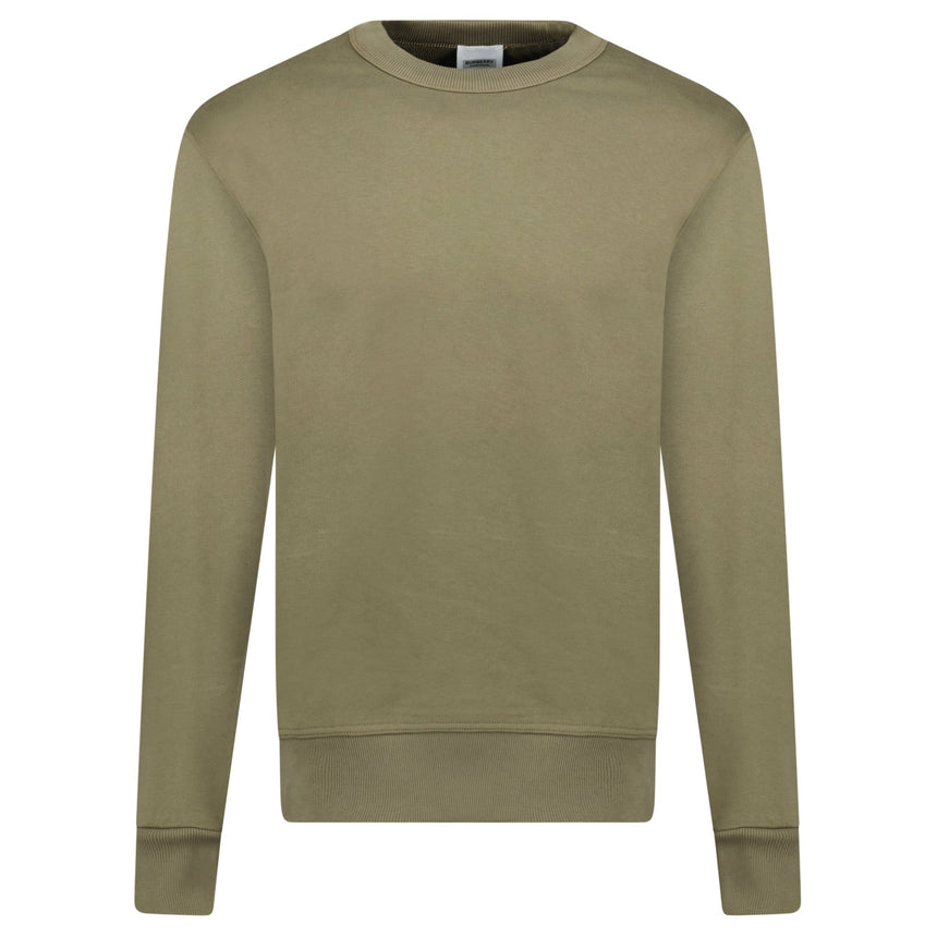 Burberry 'Acklow' Rear Logo Print Sweatshirt Khaki - Boinclo - Outlet Sale Under Retail