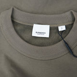 Burberry 'Acklow' Rear Logo Print Sweatshirt Khaki - Boinclo - Outlet Sale Under Retail