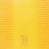 Burberry Burberry LS TB Pouch in Lizard Skin Effect Yellow - Boinclo - Outlet Sale Under Retail