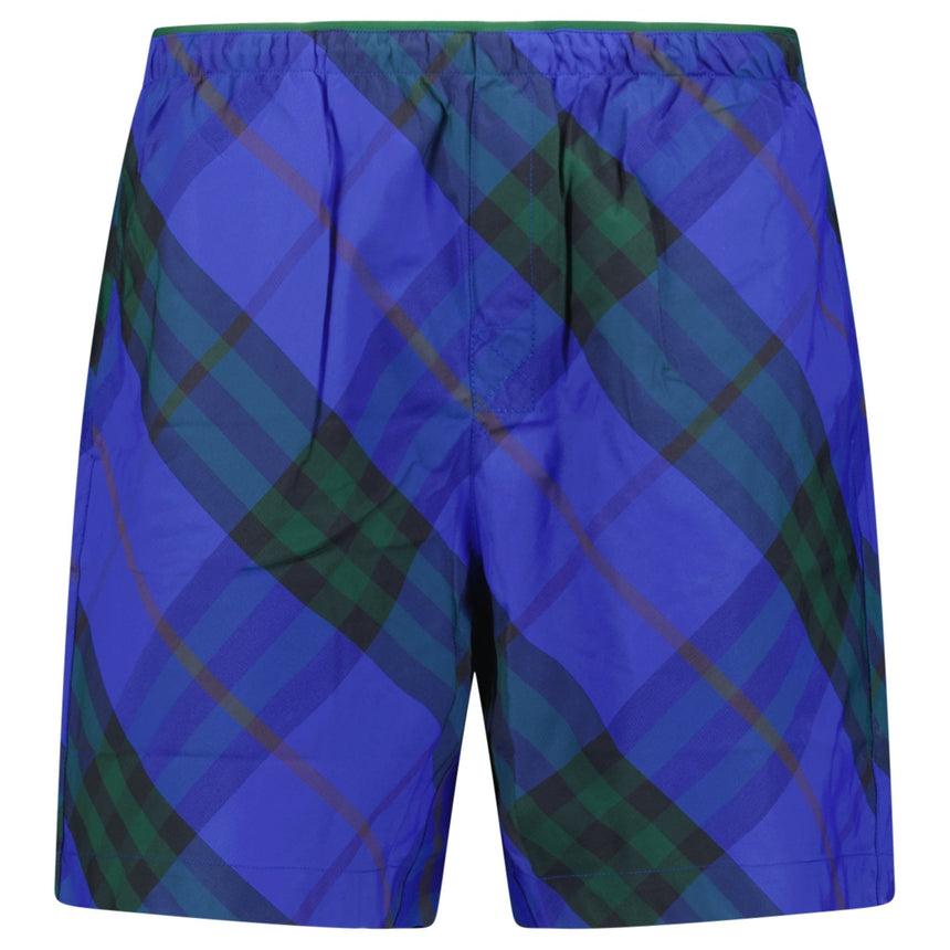 Burberry Check Swim Shorts Blue - Boinclo - Outlet Sale Under Retail