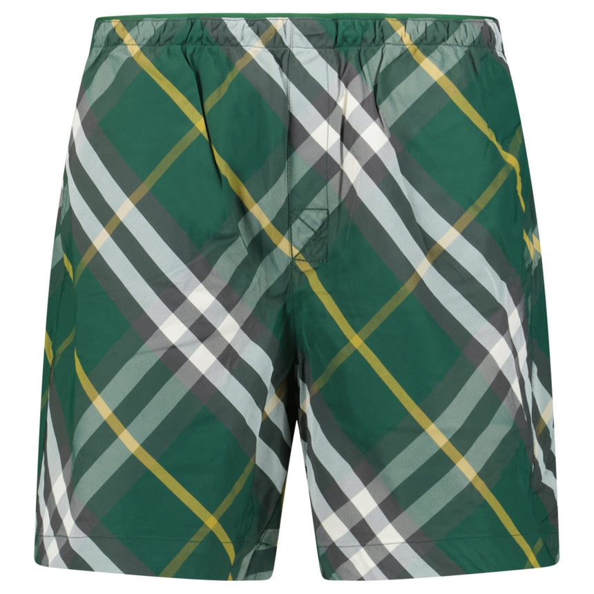 Burberry Check Swim Shorts Ivy Green - Boinclo - Outlet Sale Under Retail