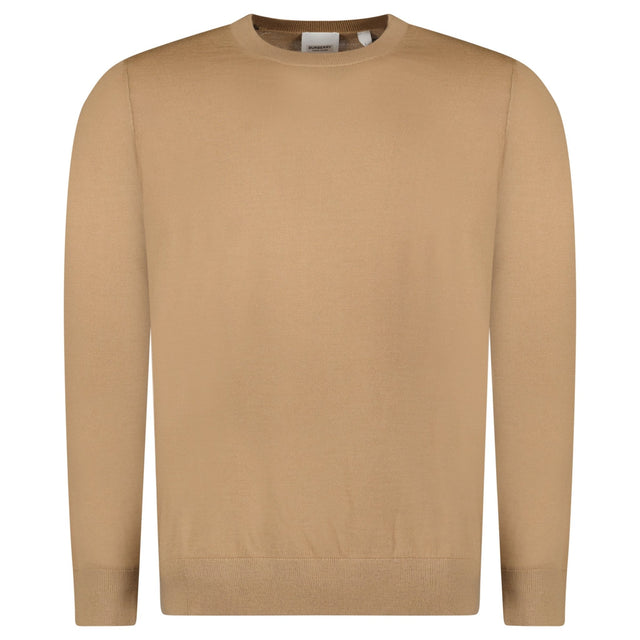 Burberry Check Wool Jumper Camel - Boinclo - Outlet Sale Under Retail