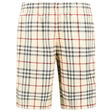 Burberry Debson' Towel Check Shorts Cream - Boinclo - Outlet Sale Under Retail