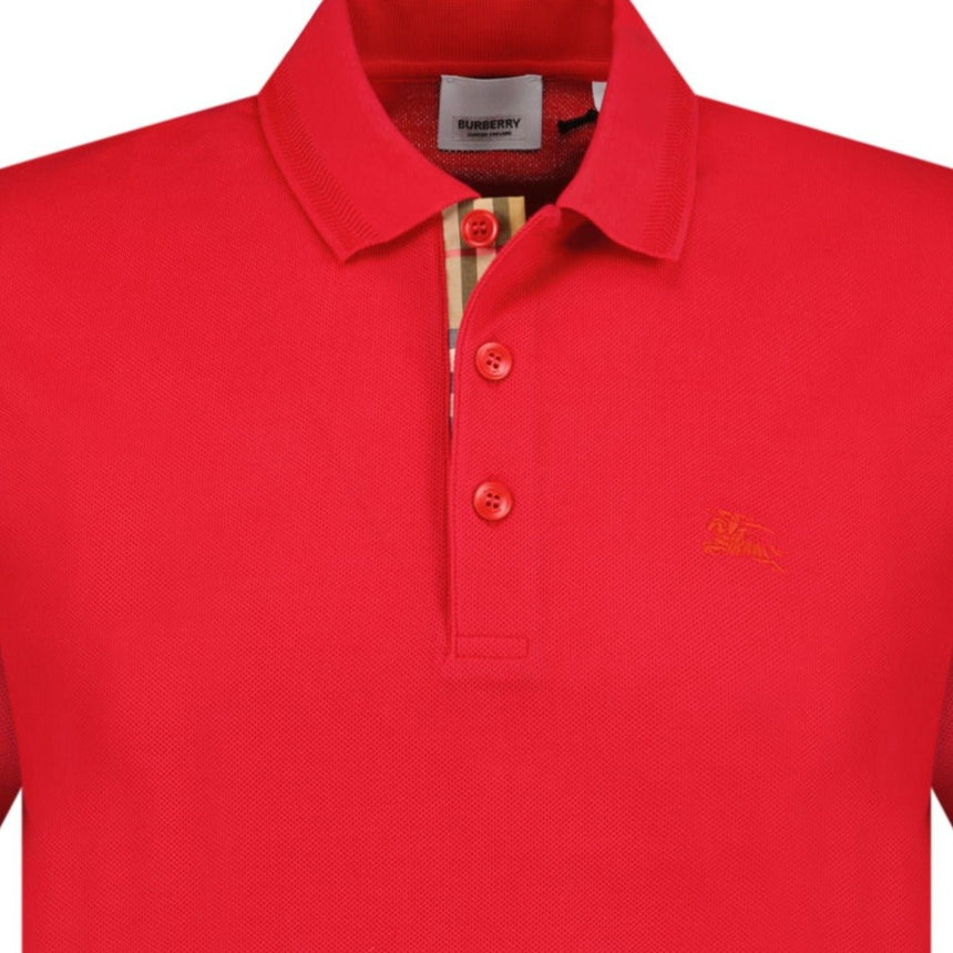 Burberry 'Eddie' Polo - Shirt Red - Boinclo ltd - Outlet Sale Under Retail