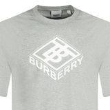 Burberry 'Ellison' Short Sleeve T - Shirt Grey - Boinclo - Outlet Sale Under Retail