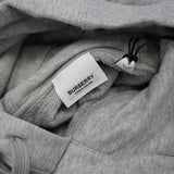 Burberry 'Farley' Logo Print Hooded Sweatshirt Grey - Boinclo - Outlet Sale Under Retail