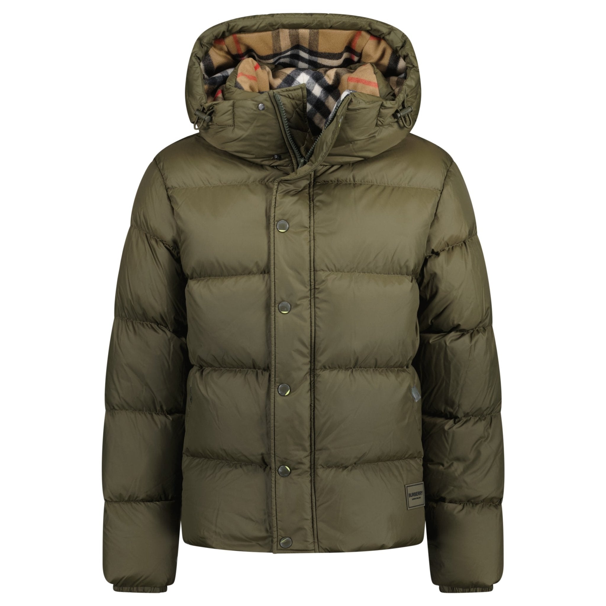 Color variation of Halsby Down Puffer Jacket Khaki Green