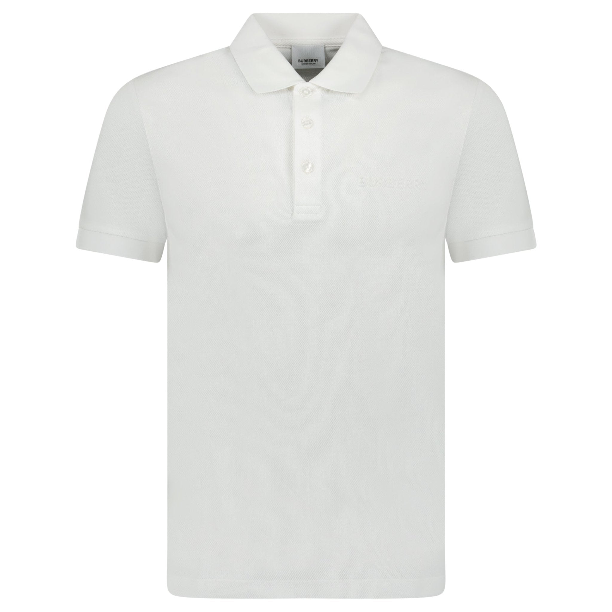 Color variation of 'Hartford' Embossed Logo Polo White