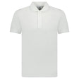 Burberry 'Hartford' Embossed Logo Polo White - Boinclo - Outlet Sale Under Retail