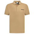 Burberry 'Hartford' Embroidery Logo Check Polo Camel Beige - Boinclo - Outlet Sale Under Retail