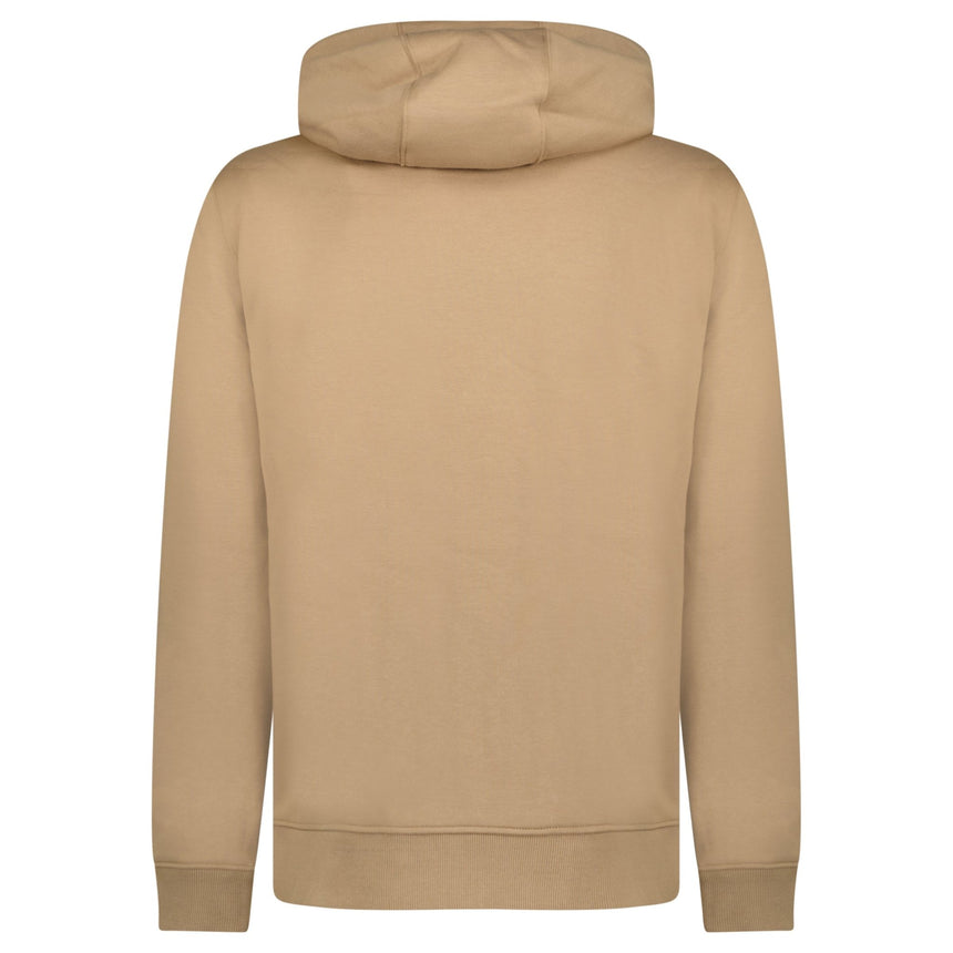 Burberry 'Hove' Logo Hoodie Zip Sweatshirt Camel Beige - Boinclo - Outlet Sale Under Retail