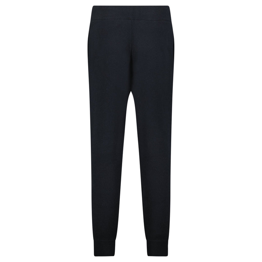 Burberry 'Hunton' Knitted Cuffed Cashmere Sweatpants Black - Boinclo - Outlet Sale Under Retail