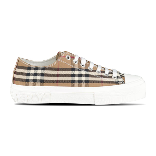 Burberry 'Jack Low' Check Trainers Birch Brown - Boinclo - Outlet Sale Under Retail