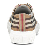 Burberry 'Jack Low' Check Trainers Birch Brown - Boinclo - Outlet Sale Under Retail