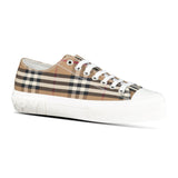 Burberry 'Jack Low' Check Trainers Birch Brown - Boinclo - Outlet Sale Under Retail