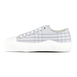 Burberry 'Jack Low' Check Trainers Grey - Boinclo - Outlet Sale Under Retail