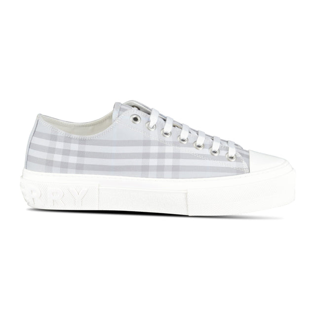 Burberry 'Jack Low' Check Trainers Grey - Boinclo - Outlet Sale Under Retail