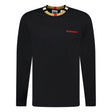 Burberry 'Jayson' Check Long Sleeve T-Shirt Black - Boinclo - Outlet Sale Under Retail