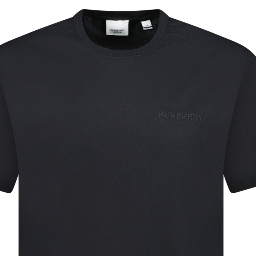 Burberry 'Jenson' Crew Neck Logo T-Shirt Black - Boinclo - Outlet Sale Under Retail