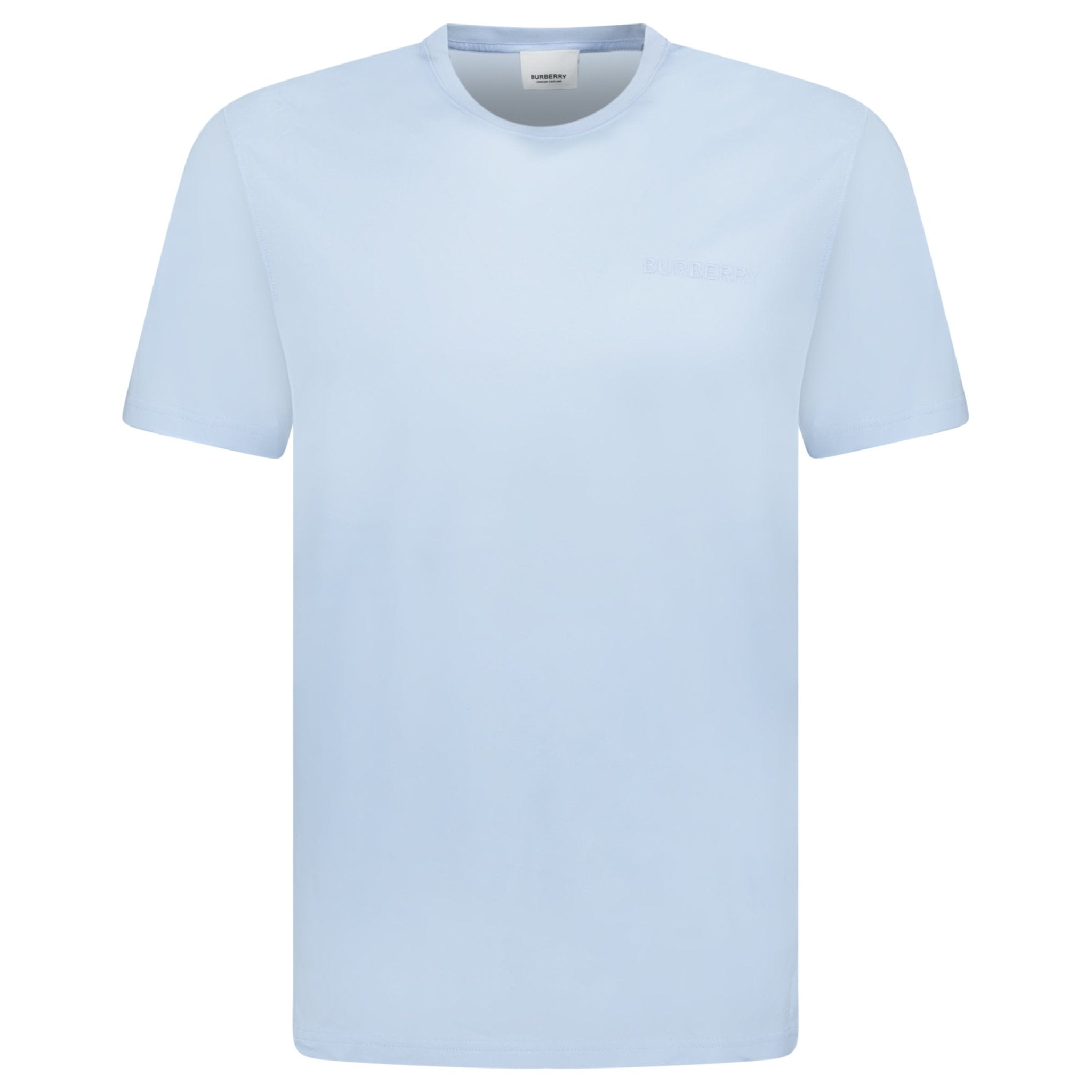 Color variation of 'Jenson' Crew Neck Logo T-Shirt Light Blue