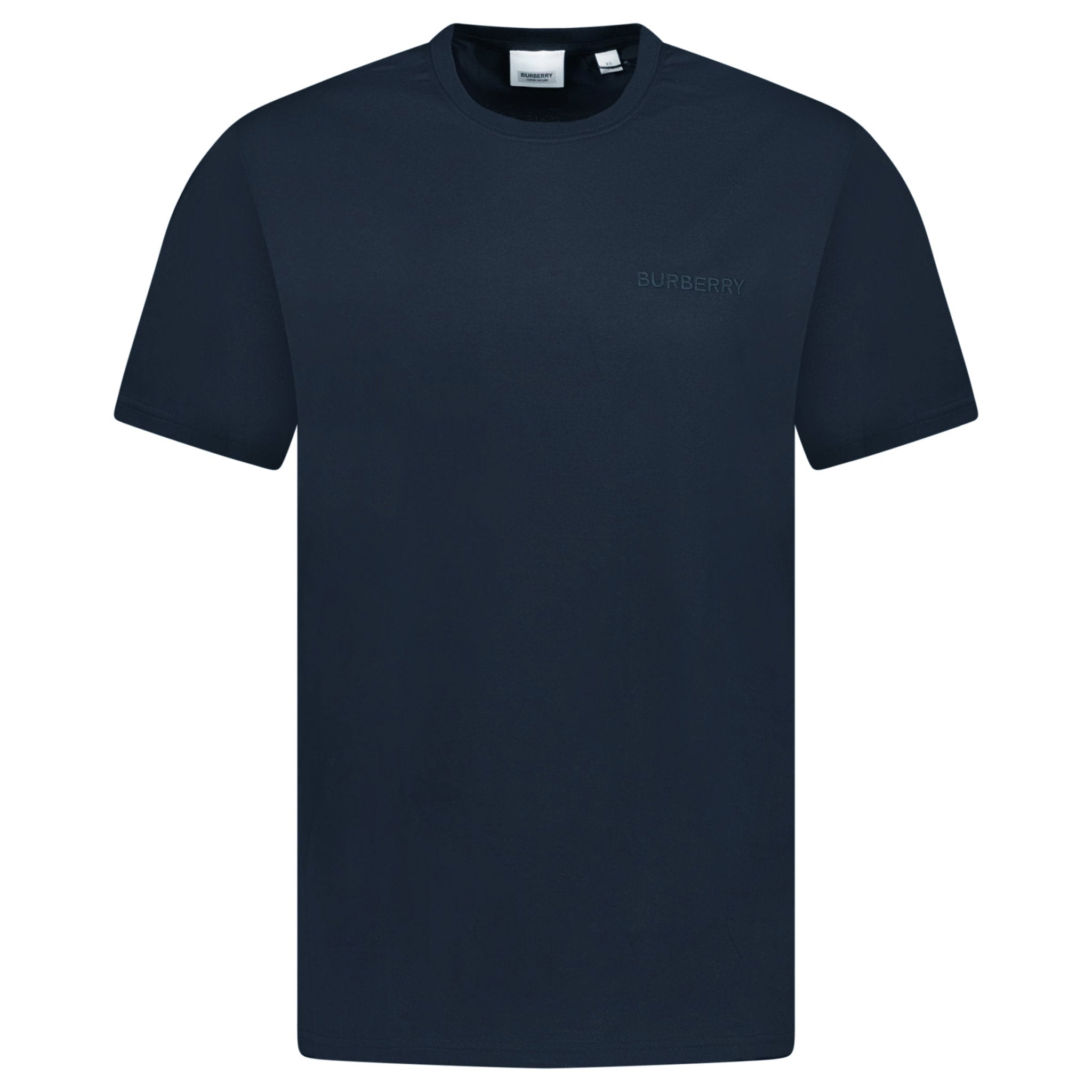 Color variation of 'Jenson' Crew Neck Logo T-Shirt Navy