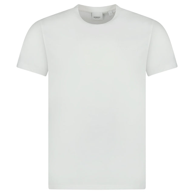 Burberry 'Jenson' Crew Neck Logo T-Shirt White - Boinclo - Outlet Sale Under Retail