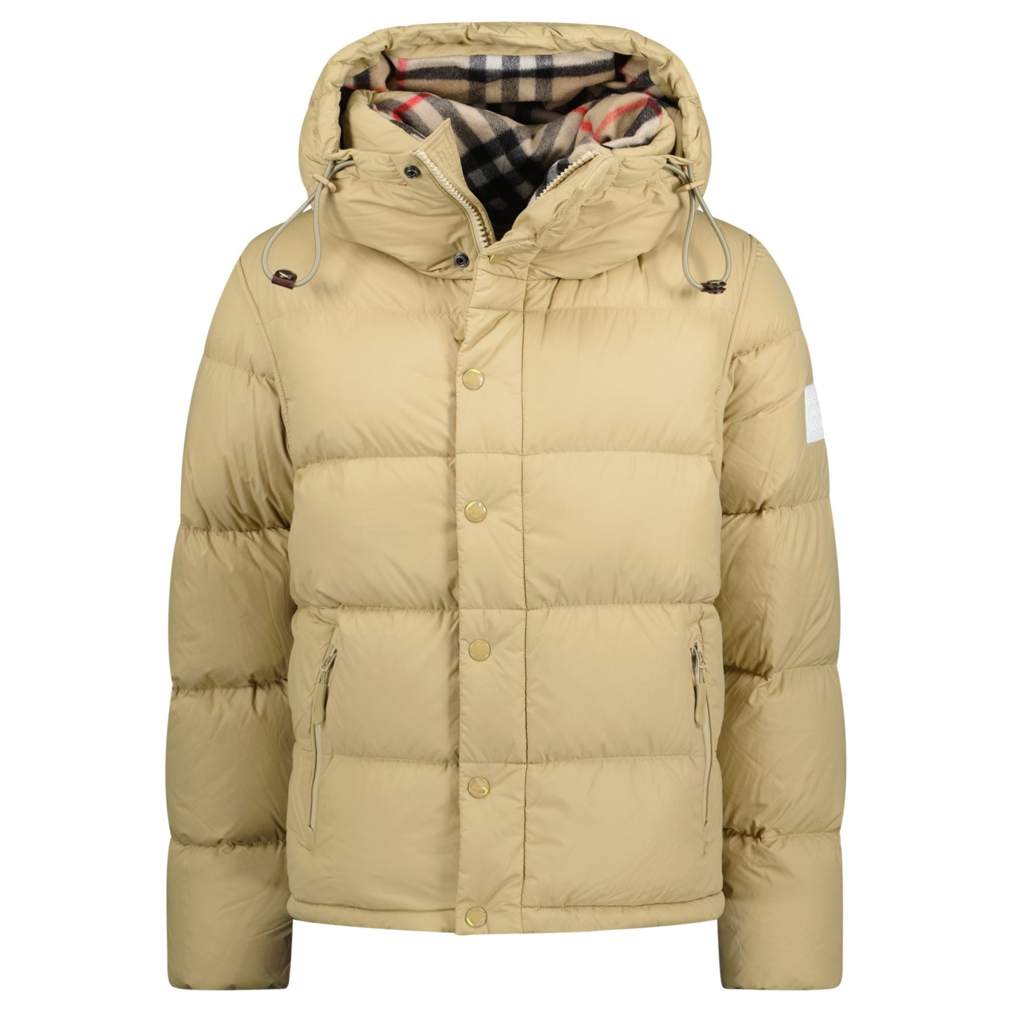 Beige down jacket online