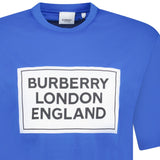 Burberry London England Logo T-Shirt Blue - Boinclo - Outlet Sale Under Retail