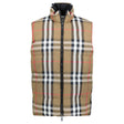 Burberry 'Lowick' Reversible Down Gilet Black & Check - Boinclo - Outlet Sale Under Retail