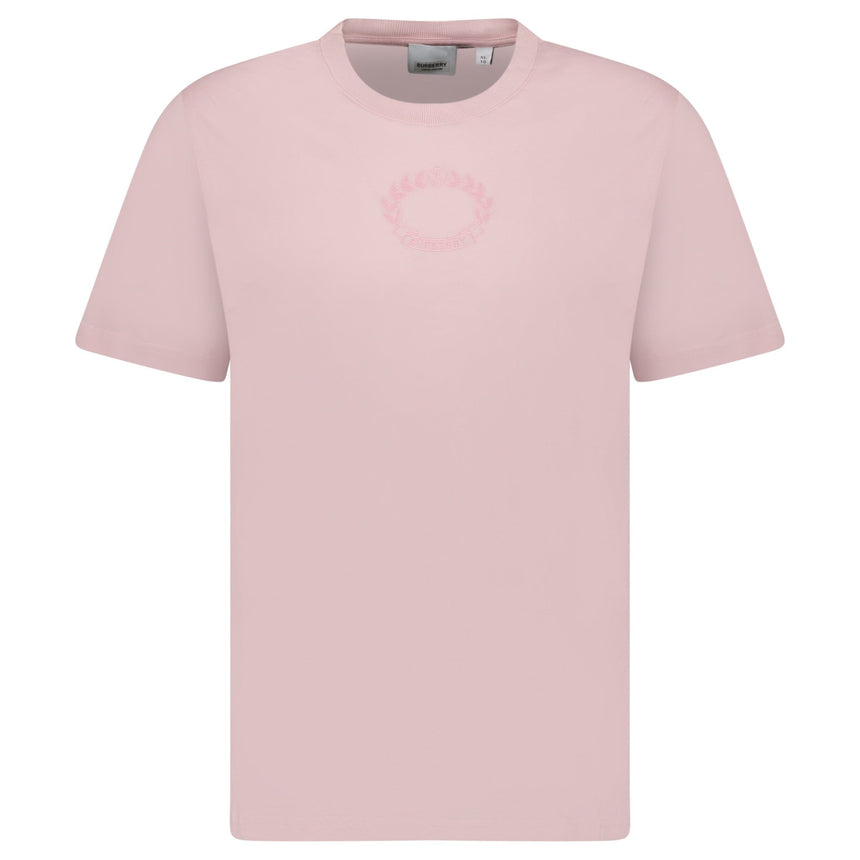 Burberry 'Margot' Embroidery Logo T-Shirt Pink - Boinclo - Outlet Sale Under Retail