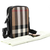 Burberry 'Paddy' Check Messenger / Side Bag Black - Boinclo - Outlet Sale Under Retail