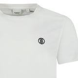 Burberry 'Parker' Short Sleeve T-Shirt White - Boinclo - Outlet Sale Under Retail