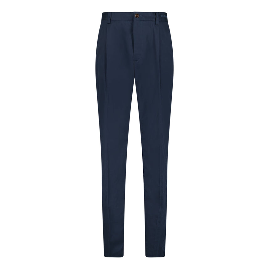 Burberry 'Pemberton' Trousers Smoked Navy - Boinclo ltd - Outlet Sale Under Retail