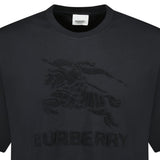 Burberry 'Raynerton' Cotton Jersey T-Shirt Black - Boinclo - Outlet Sale Under Retail