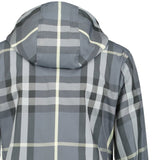 Burberry 'Stanford' Zip - Up Check Hooded Jacket Yellow & Grey - Boinclo - Outlet Sale Under Retail