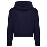 Burberry 'Talley' Embroidery Logo Check Hooded Sweatshirt Navy - Boinclo - Outlet Sale Under Retail