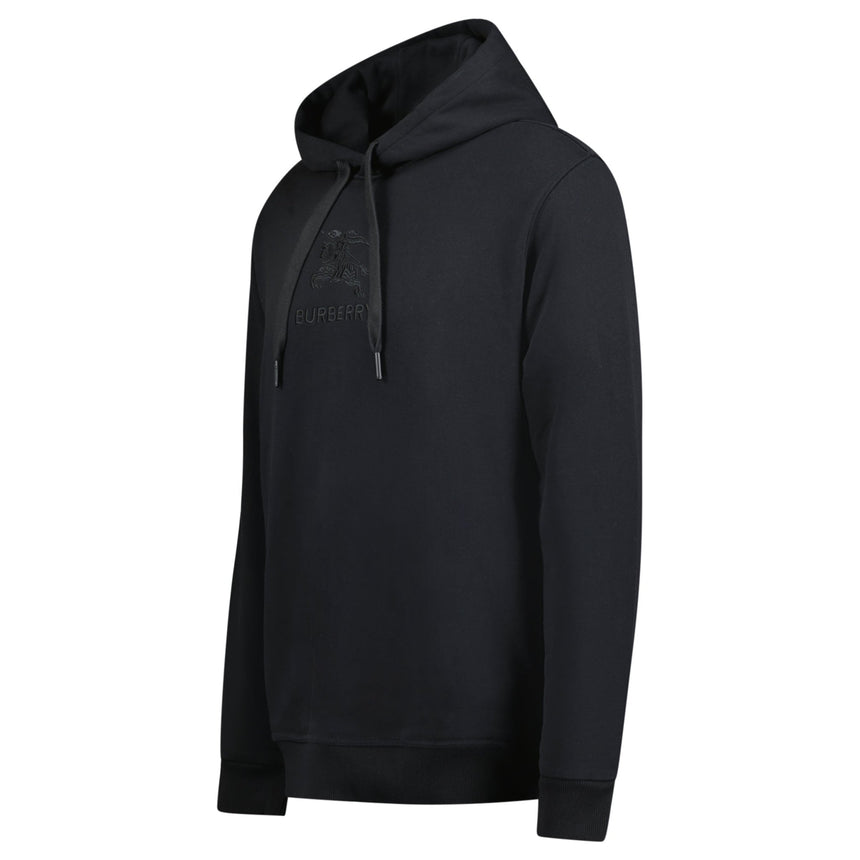 Burberry 'Tidan' Embroidered Logo Hoody Black - Boinclo - Outlet Sale Under Retail