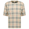 Burberry 'Willesden' Check T-Shirt Beige - Boinclo - Outlet Sale Under Retail